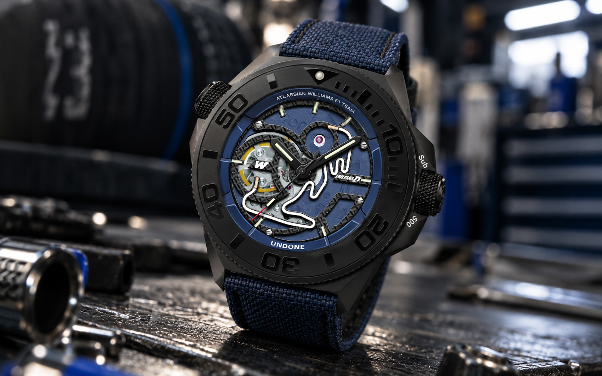 自動巻きスケルトンウォッチ 「PROJECT D AUTOMATIC WATCH」