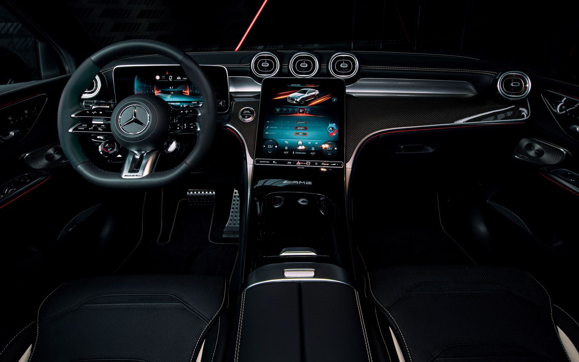 GLC 53 4MATIC＋ Edition Dark Performanceのインテリア
