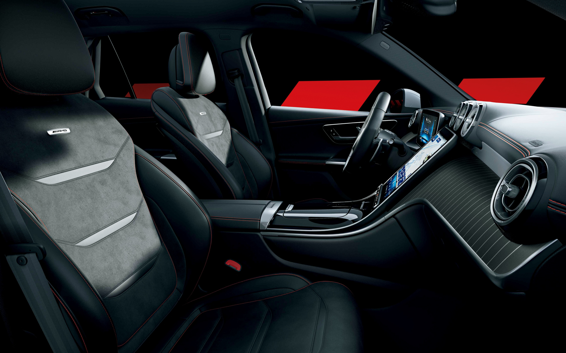 新型「GLC 53 4MATIC＋」SUVのインテリア