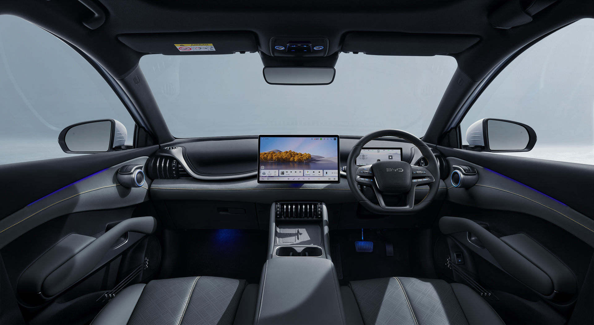 BYDの新型「ATTO 3 EX」のインテリア