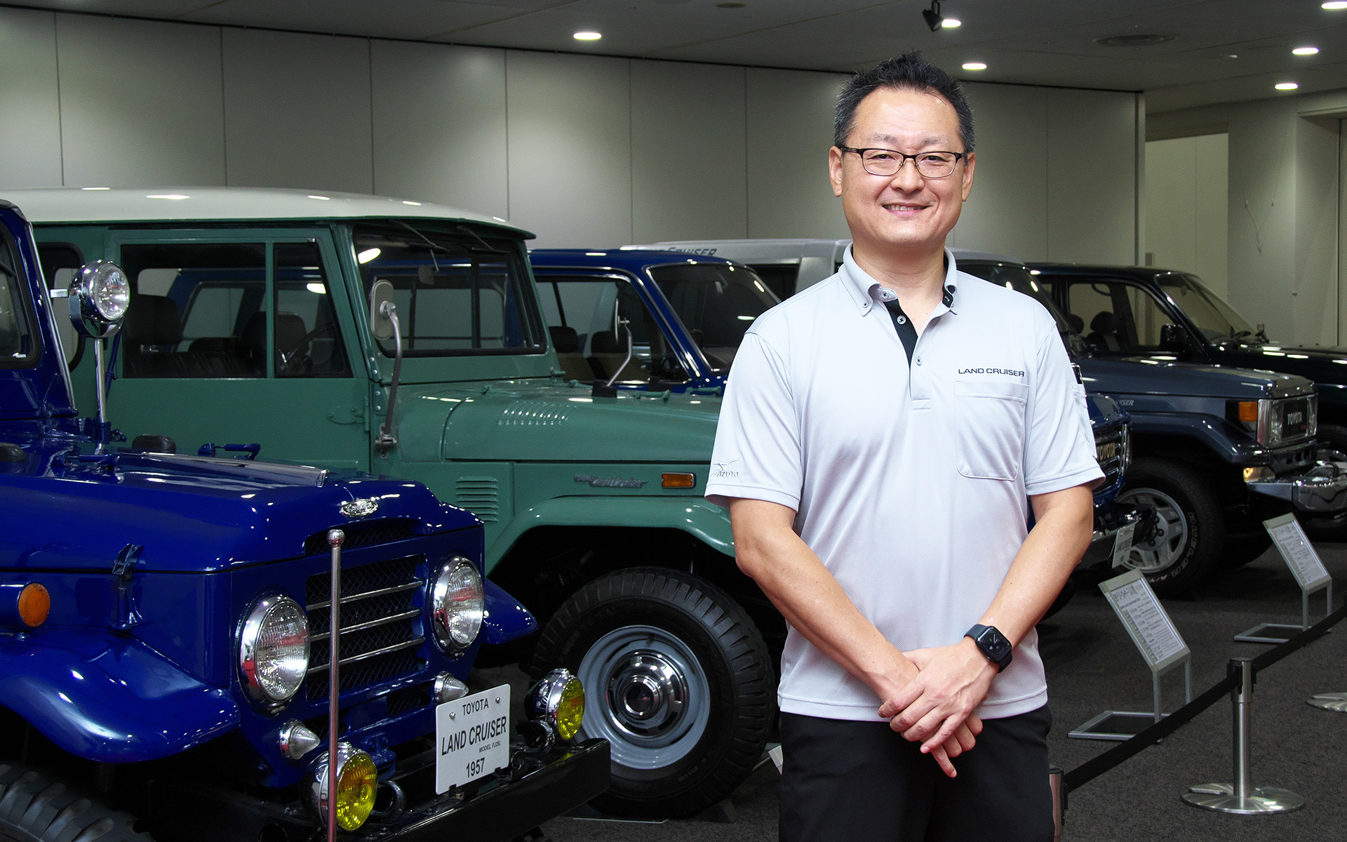 75周年を迎えたランドクルーザーシリーズの開発責任者である、トヨタ自動車株式会社 Mid-size Vehicle Company MS統括部 製品企画 ZZ チーフエンジニア 内山征也氏