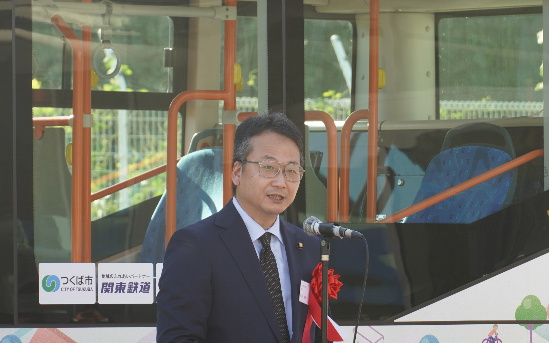 つくば市議会議長 黒田健祐氏