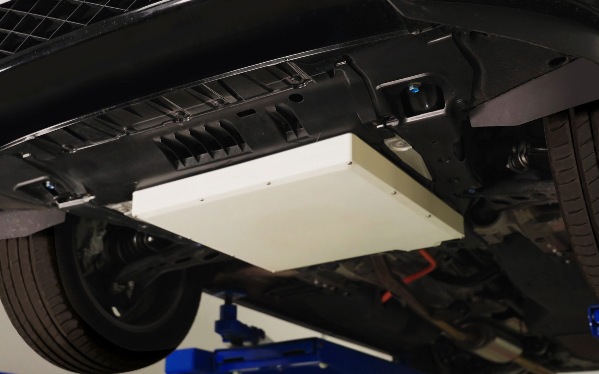 車両側で受電を行なうVA（Vehicle Assembly）ユニット搭載の車両イメージ