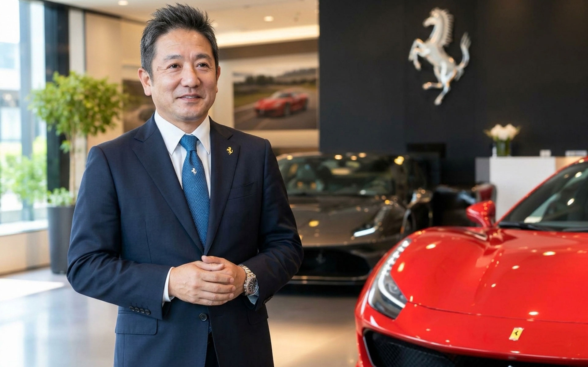 エムオート・イタリア取締役副社長の貞本徹氏