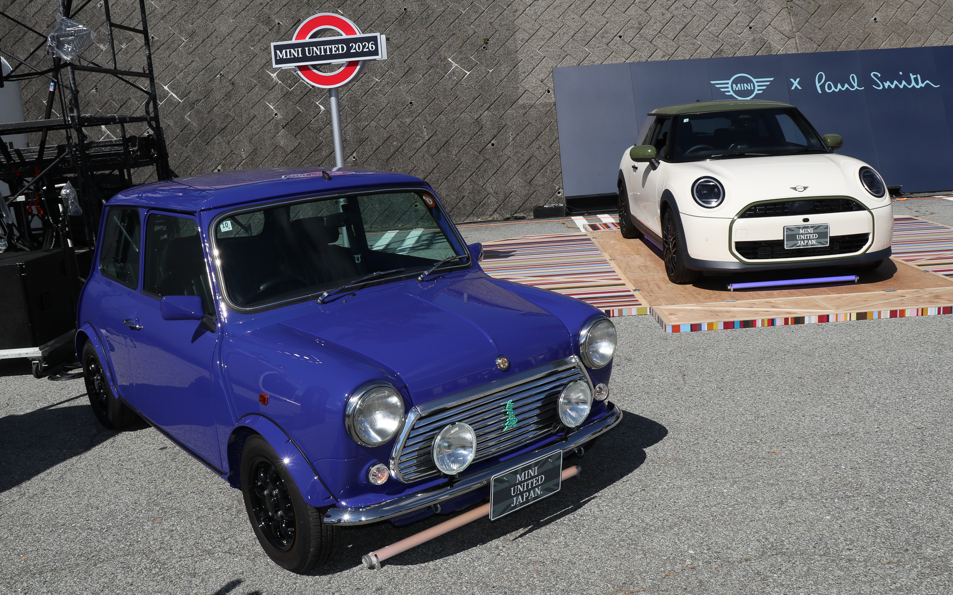 クラシック MINIの「ポール・スミス エディション」とMINI COOPER PAUL SMITH EDITION