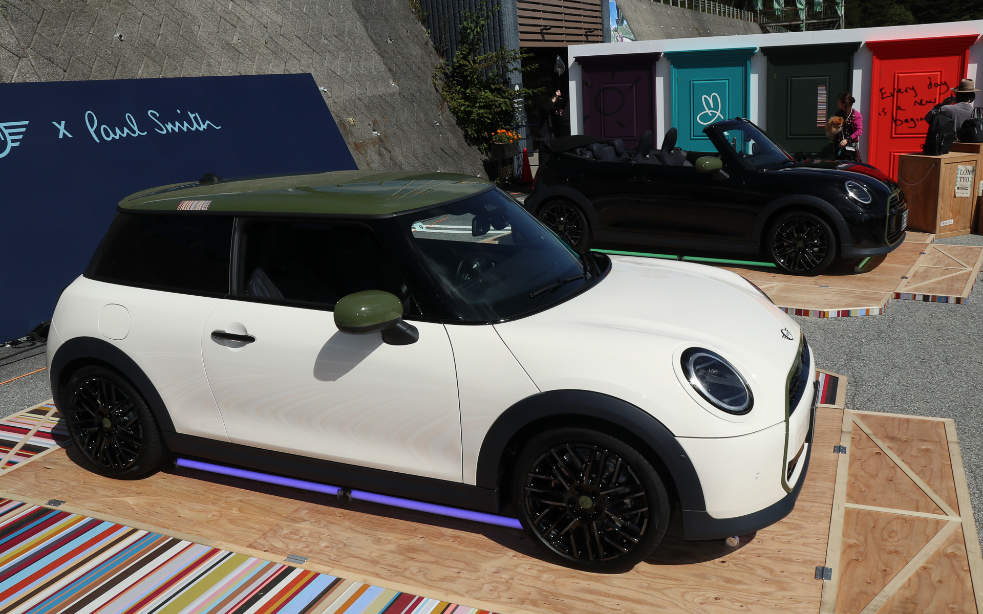 MINI COOPER PAUL SMITH EDITIONと「MINI COOPER CONVERTIBLE PAUL SMITH EDITION」