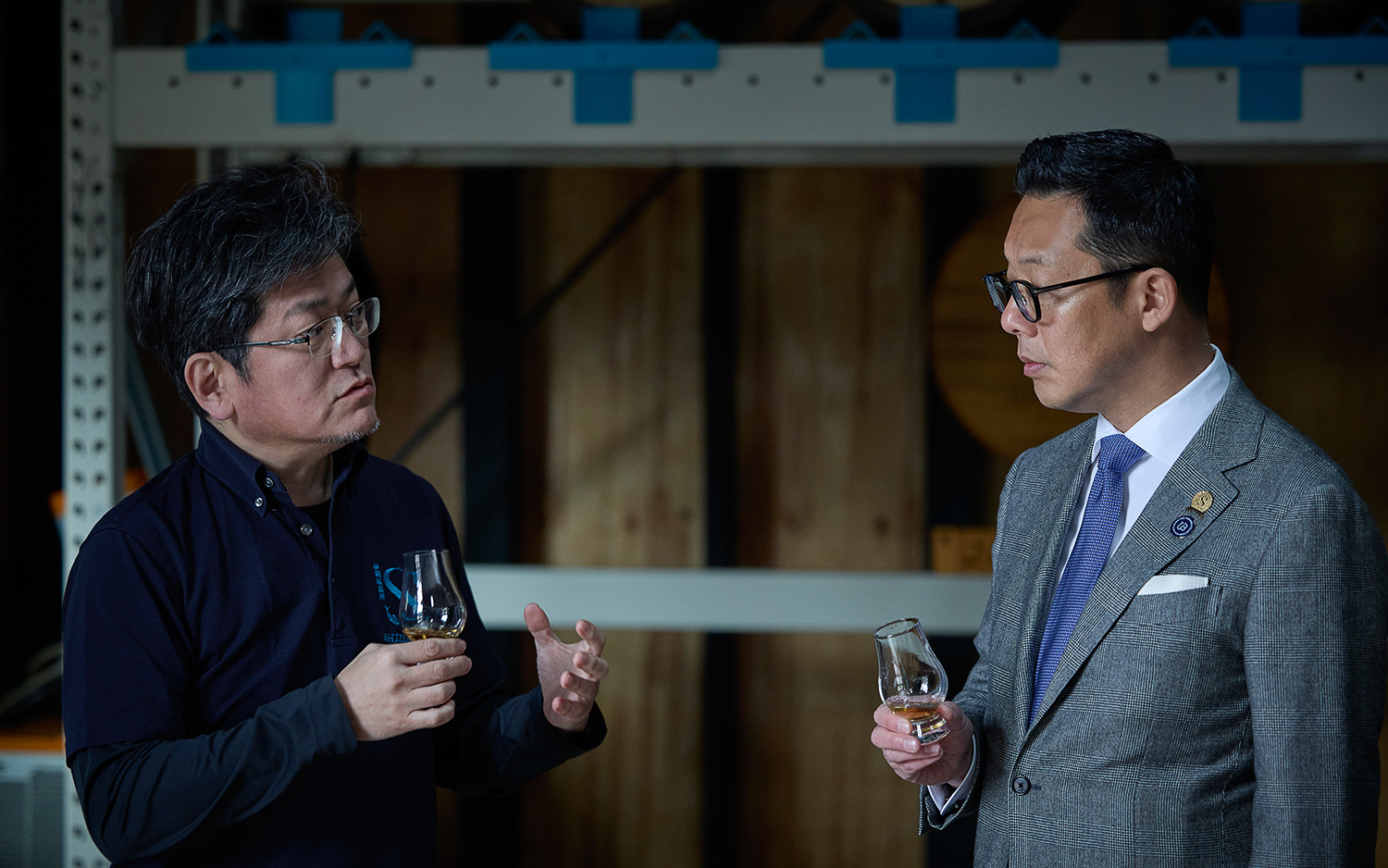 ガイアフロー株式会社 代表取締役の中村大航氏（左）と富士スピードウェイホテル 総支配人の吉川源太氏（右）