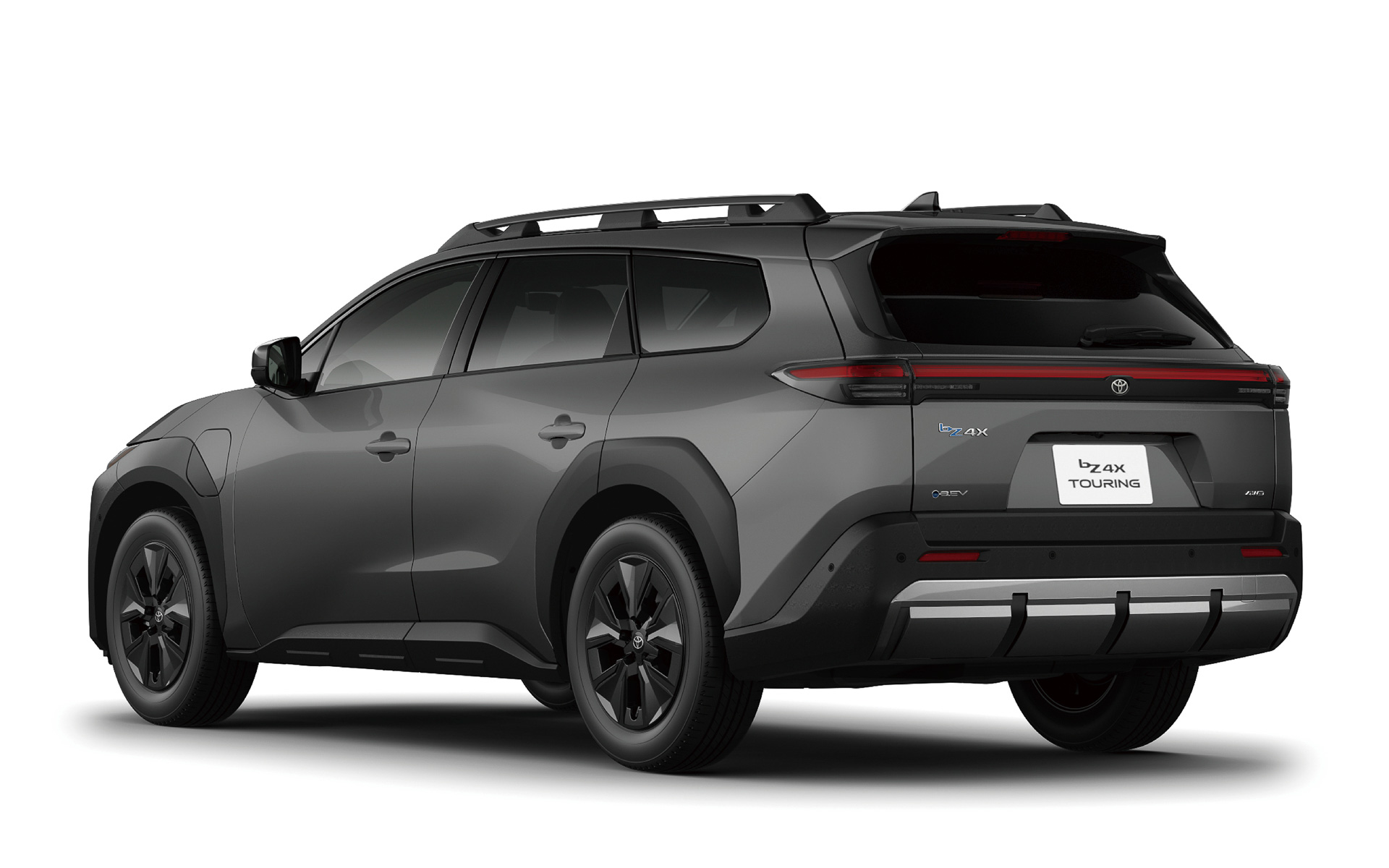 bZ4X ツーリング Z（4WD）。ボディカラーは「マグネシウムグレーメタリック」