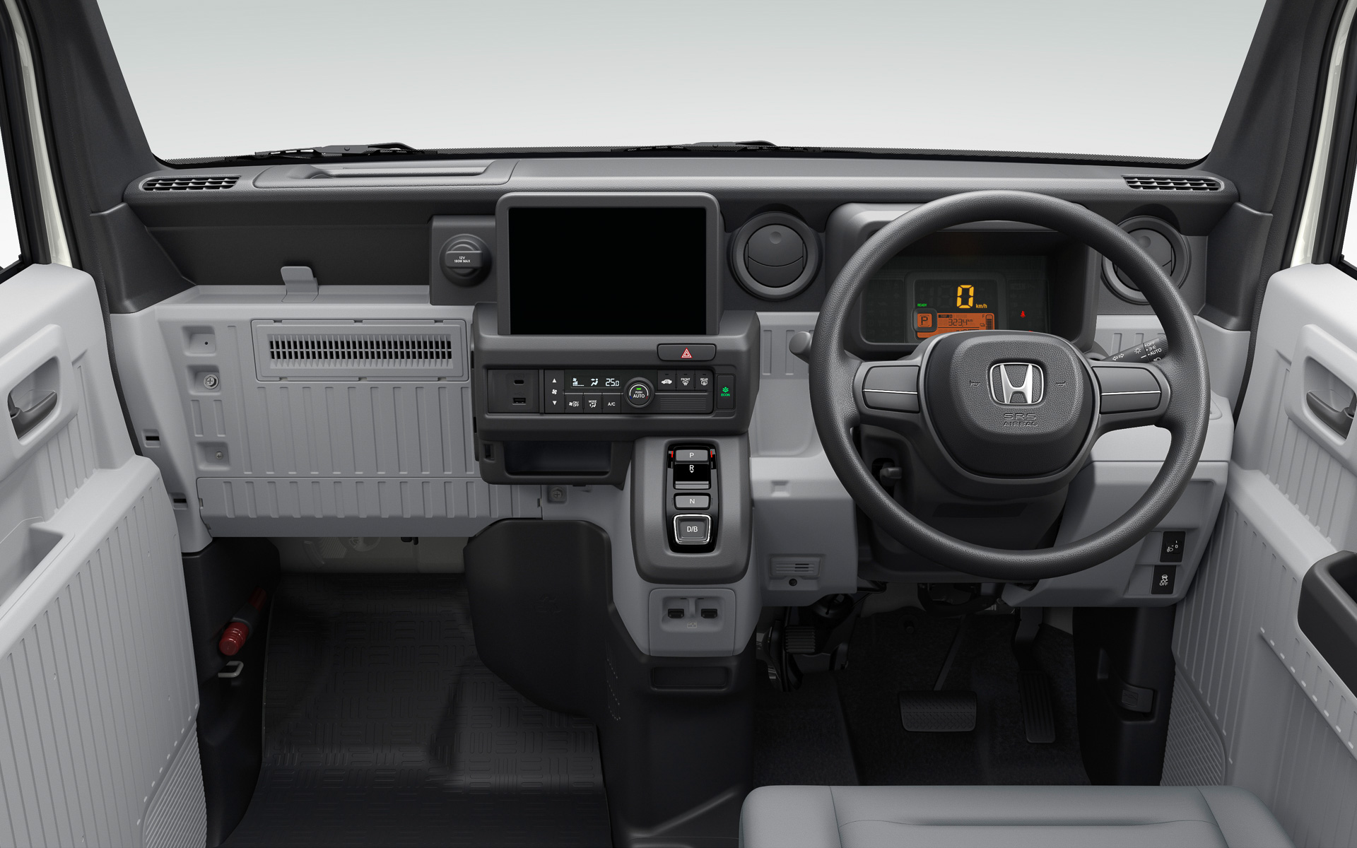 e：Gは運転席以外にシートのない1人乗り