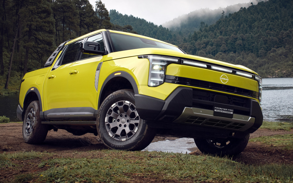 Колесо Nissan Frontier Pro крупным планом