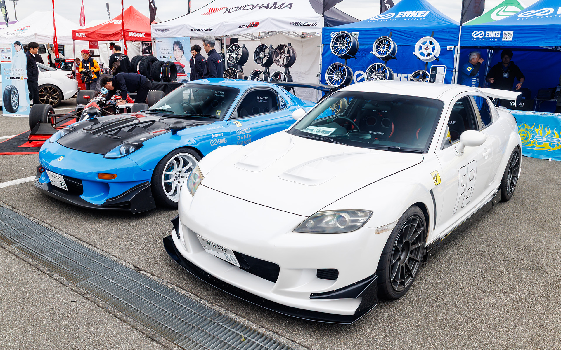 エンケイはデモカーを展示
