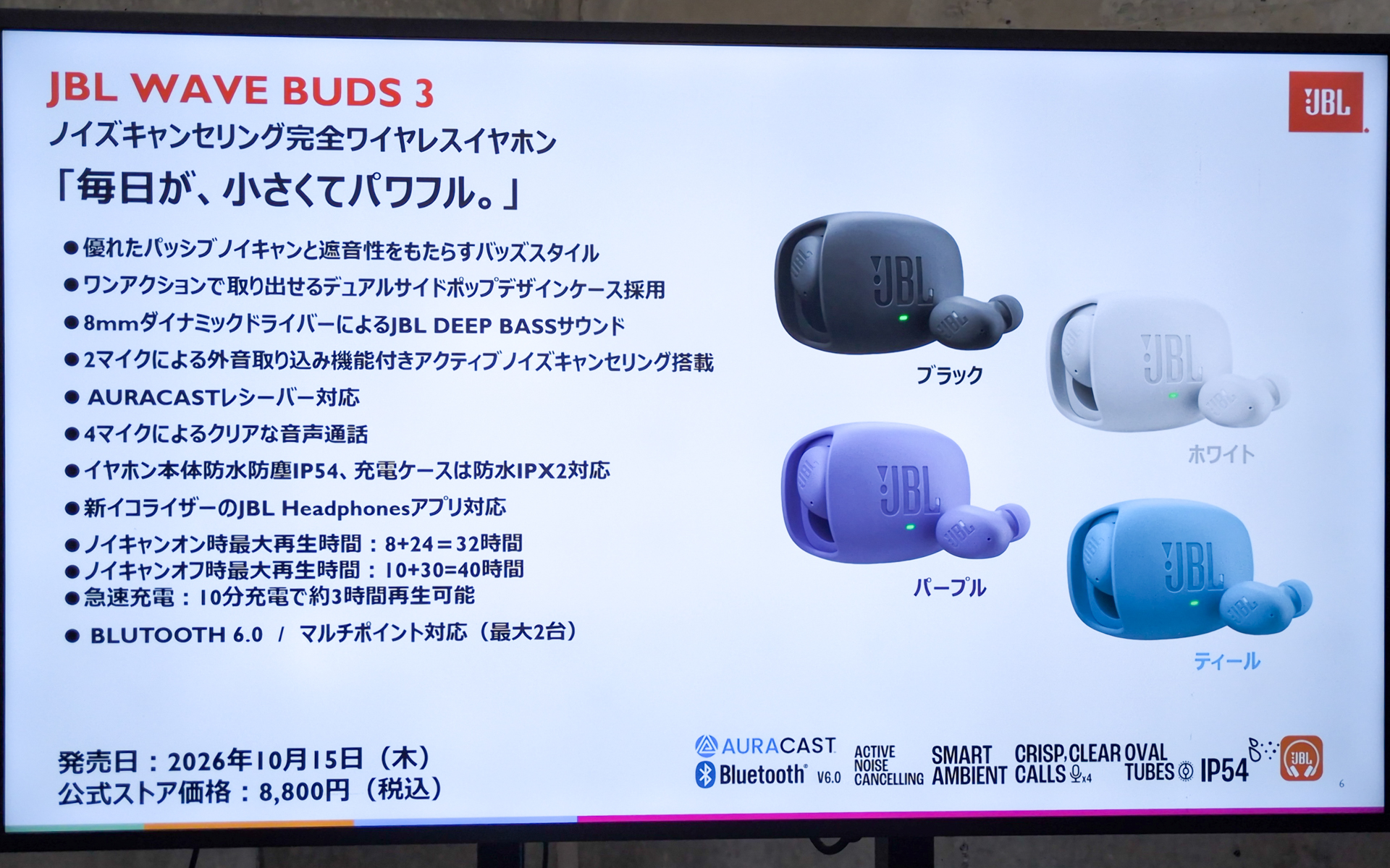 WAVE BUDS 3概要