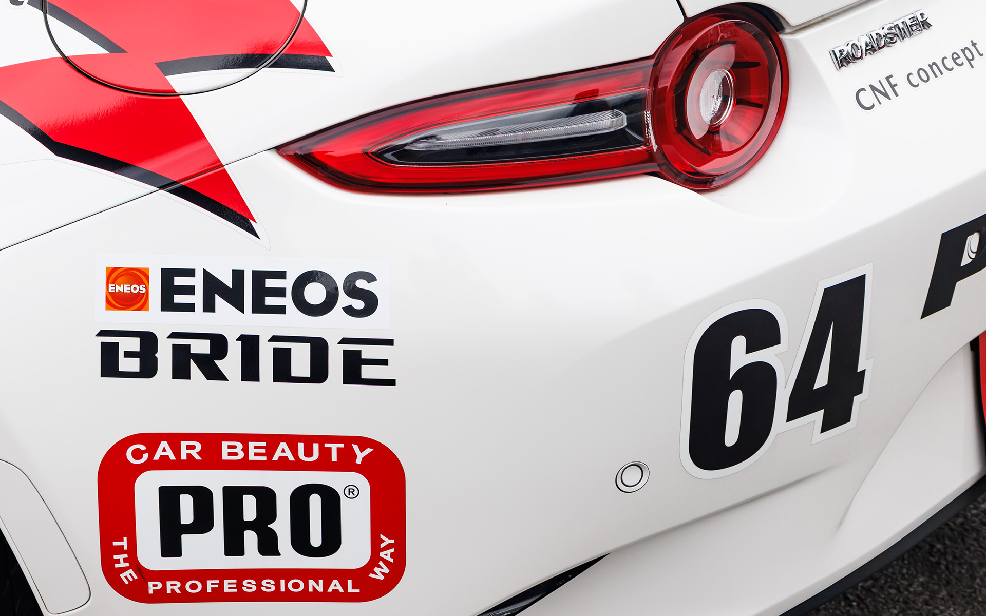 燃料は今回からエネオスの次世代レース用燃料「ENEOS EARTH ONE（E20）」となり、新たにENEOSのステッカーも追加で貼られた