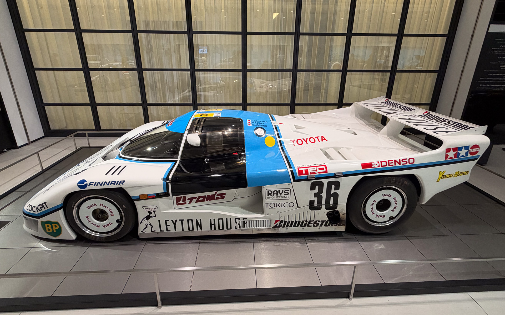 ル・マン車らしい特徴的なシルエット。ロングテールタイプの車両となる