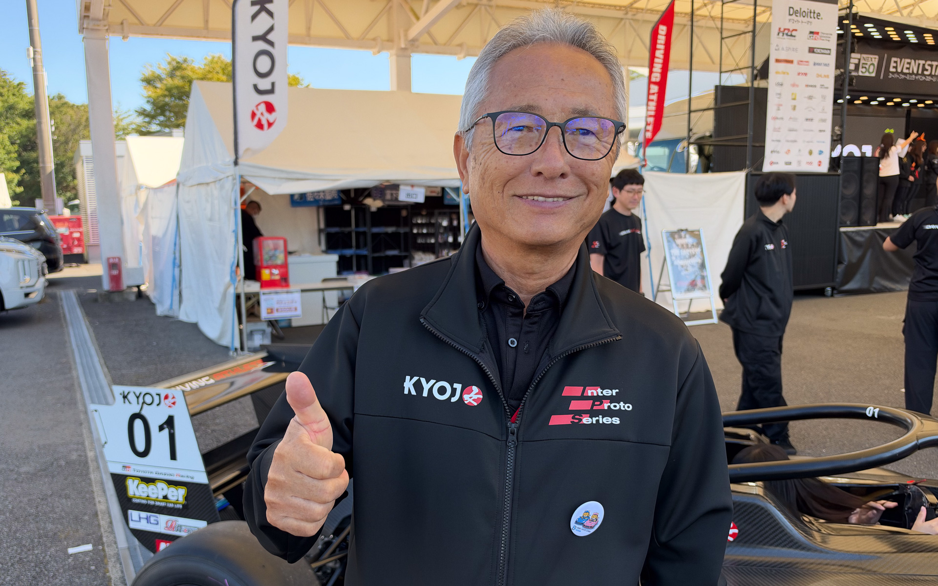 インタープロトモータースポーツ代表 関谷正徳氏。現在は、KYOJO CUPの運営に携わっている