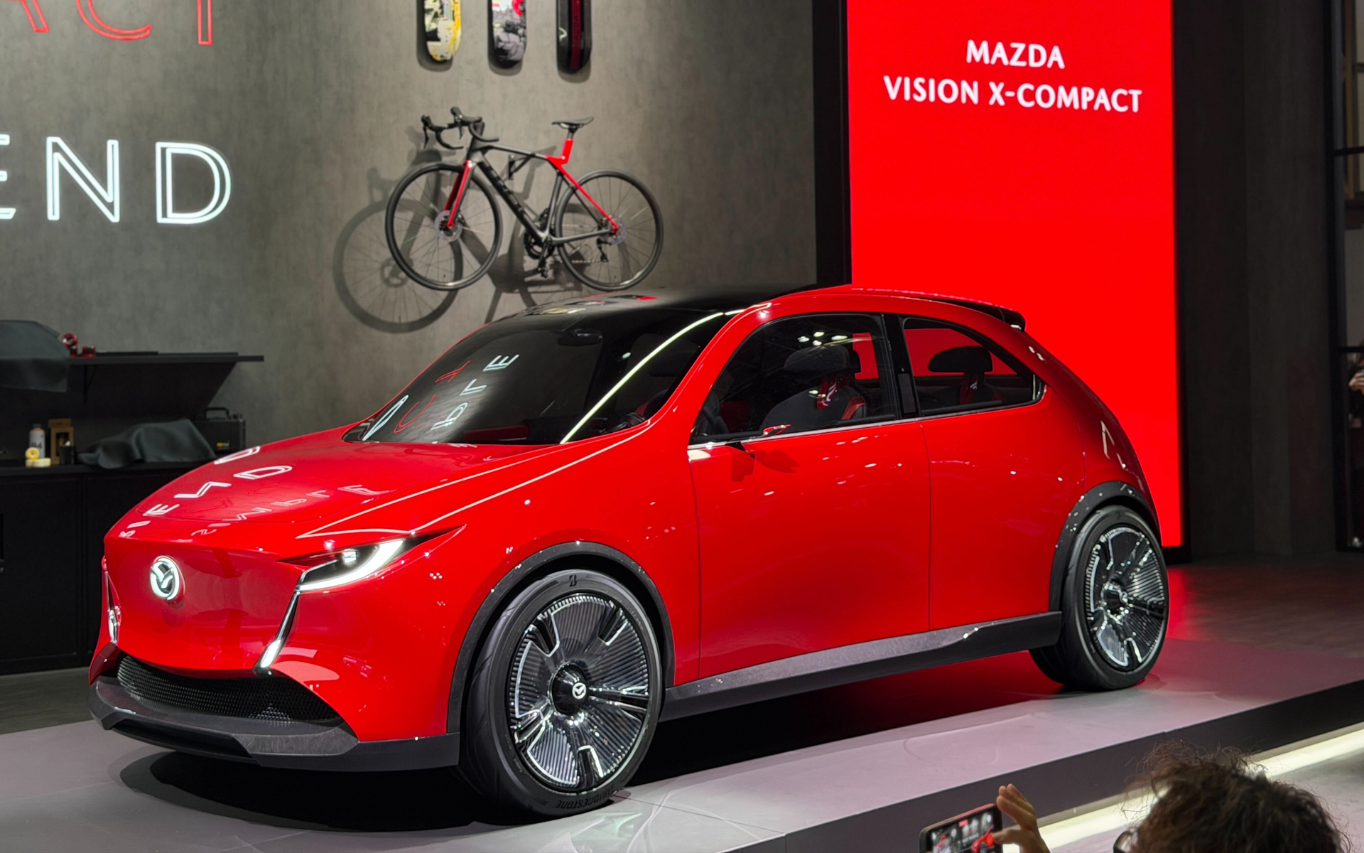 ジャパンモビリティショー2025で公開した「VISION X-COMPACT」