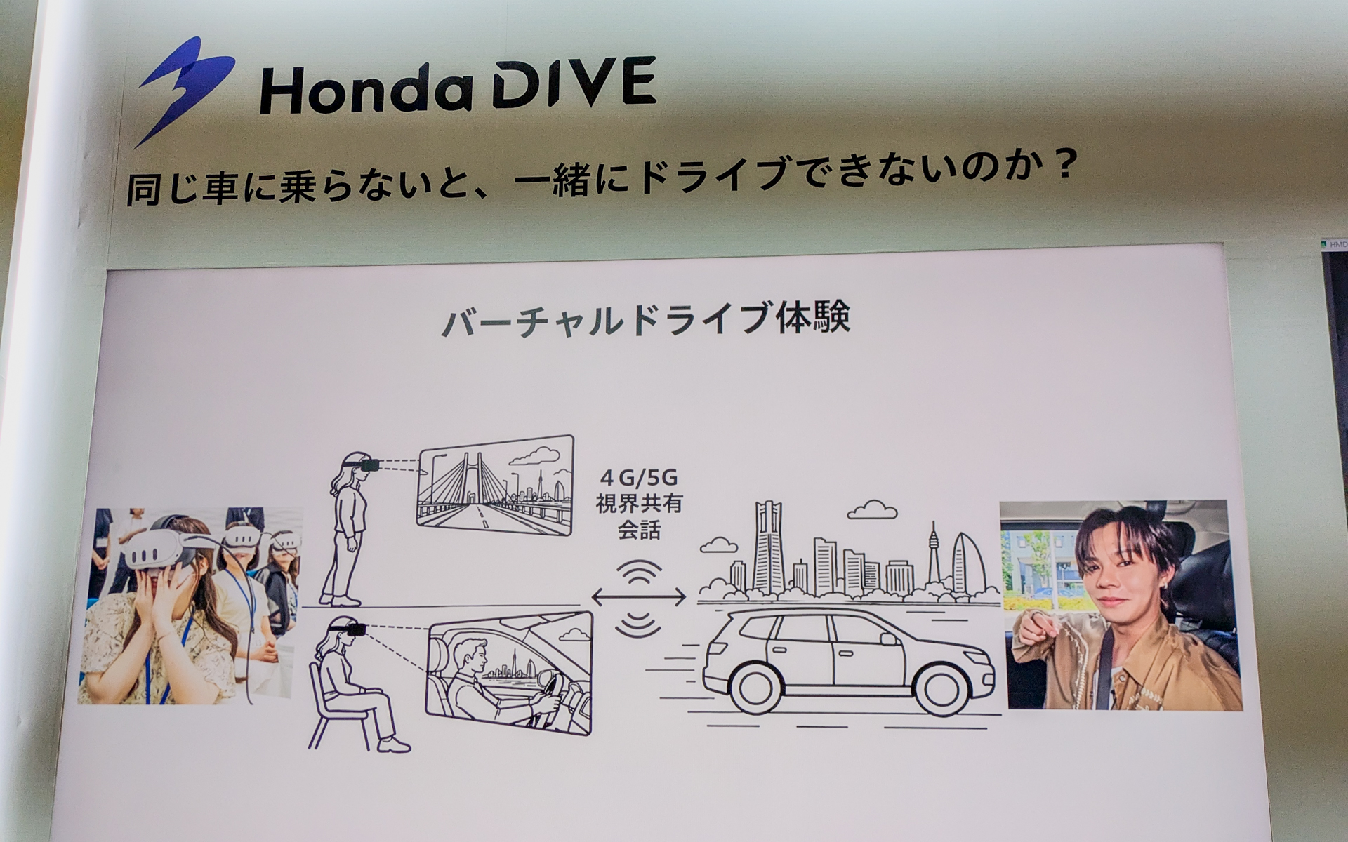 推しとVRドライブに行けるHonda DIVE