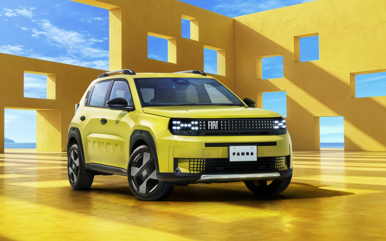 新型コンパクトSUV「フィアット グランデ パンダ ハイブリッド」