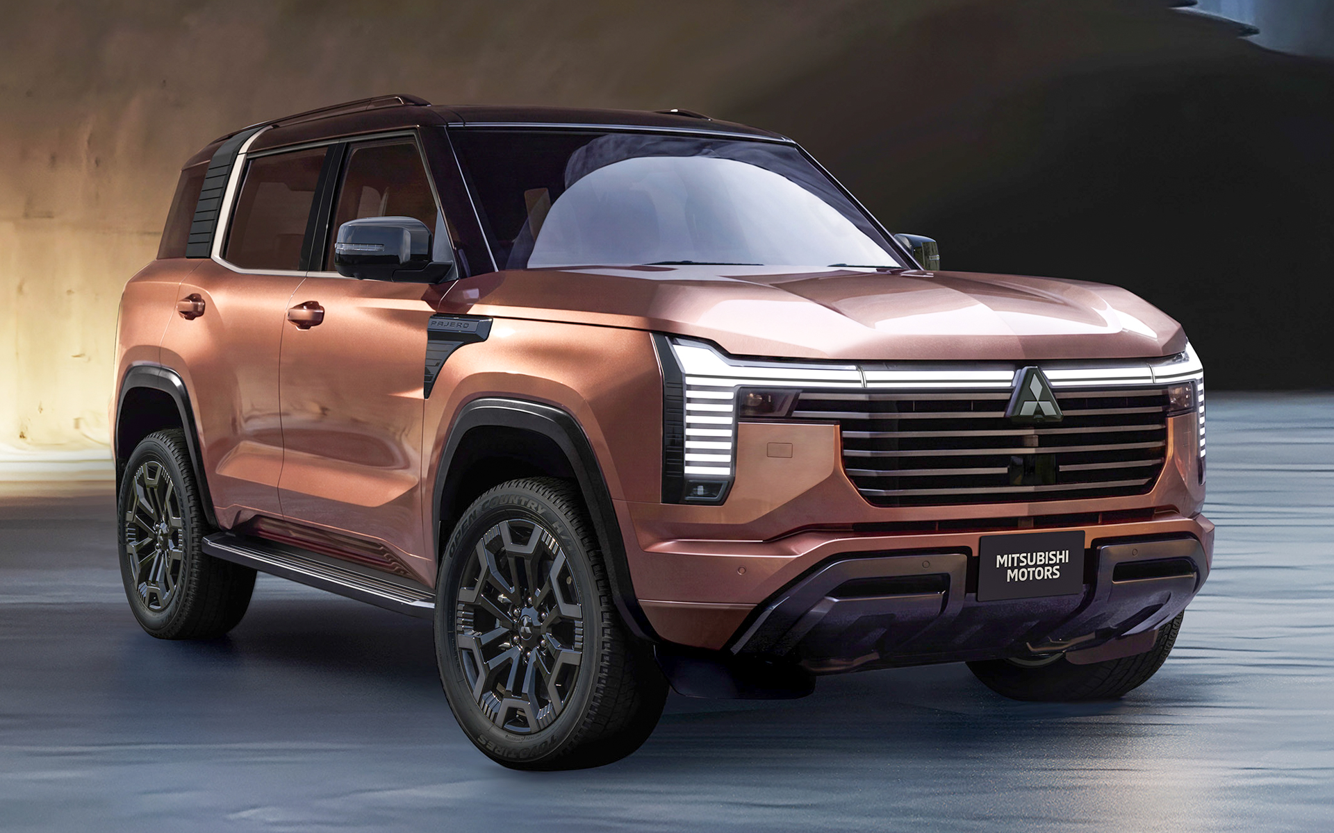 三菱自動車の新型パジェロ