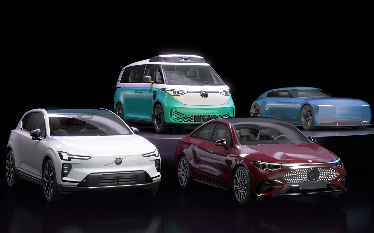 GTCベルリンで、NVIDIA製自動運転プラットフォームを採用する車種が紹介された