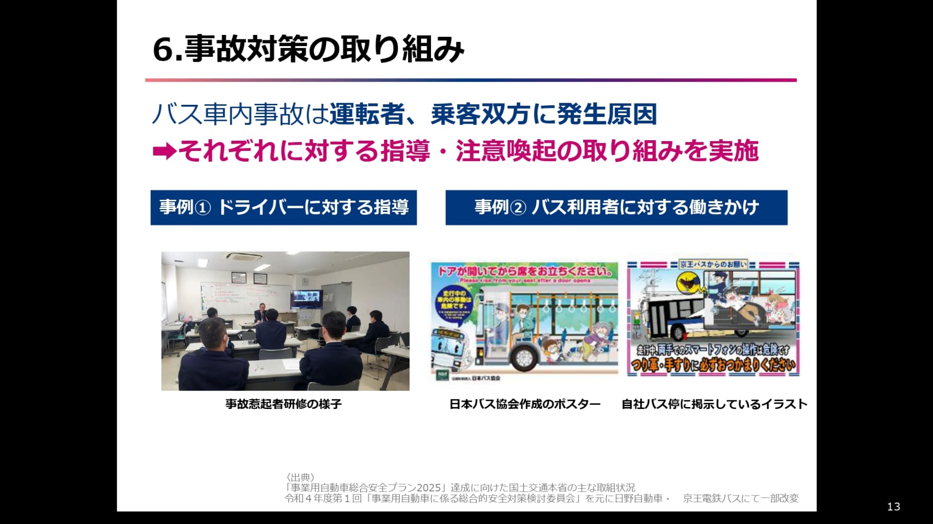 事故対策の取り組み
