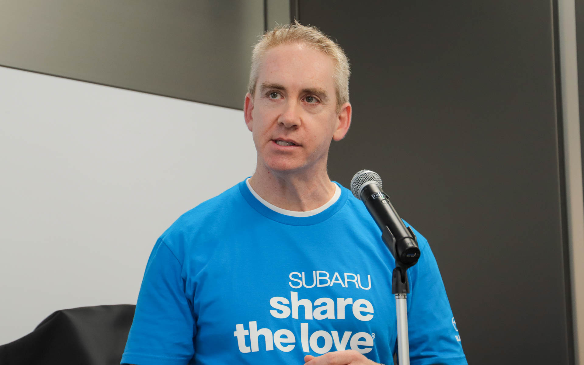 Subaru of America, Inc. Senior Vice President, Marketing Alan Bethke氏