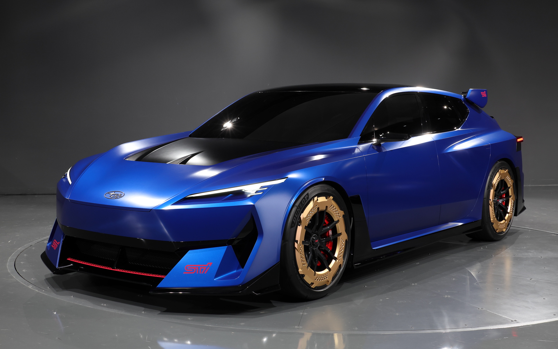 ジャパンモビリティショー2025で世界初公開された「Performance-E STI concept」をまさにコンセプトとして、今回のBEV技術検証台車がつくられた