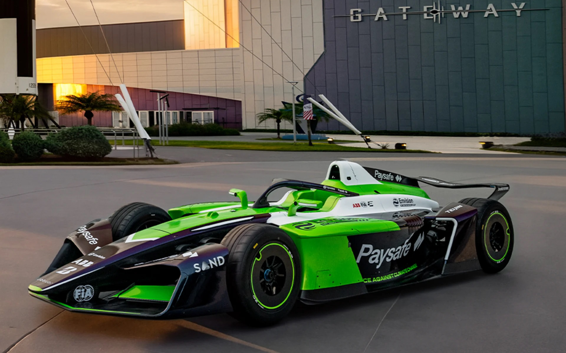 Paysafe Envision Formula E Teamのマシン