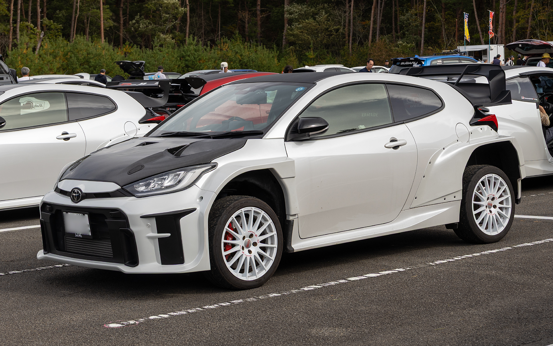 Rally2イメージのワイドボディ。ホイールはスーパーツーリズモWRC