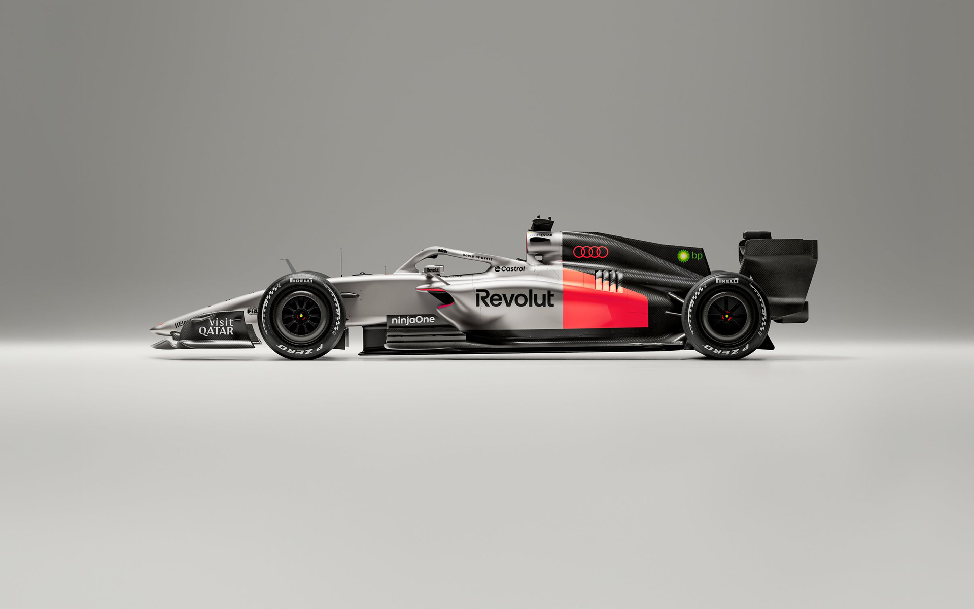 Audi Revolut F1 Teamの参戦マシン「Audi R26」