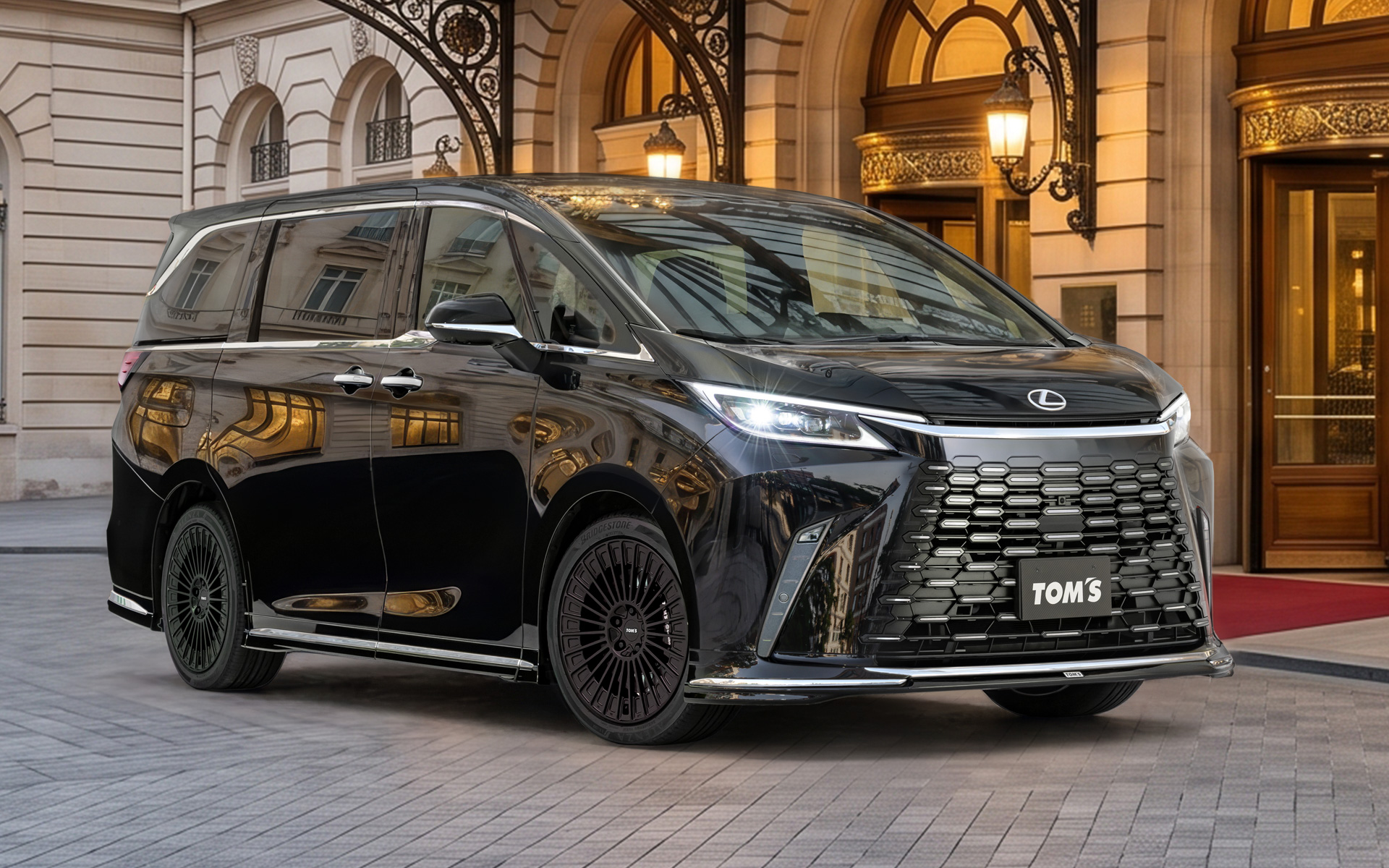 LEXUS LM用「TOM’Sスタイリングパーツセット」装着車両