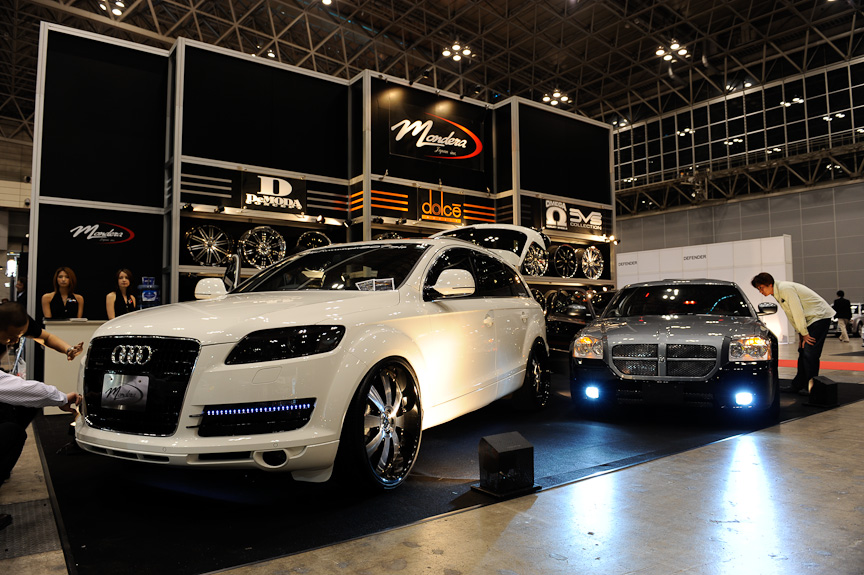 2008年の模様。カスタムされたインポートカーが勢ぞろい