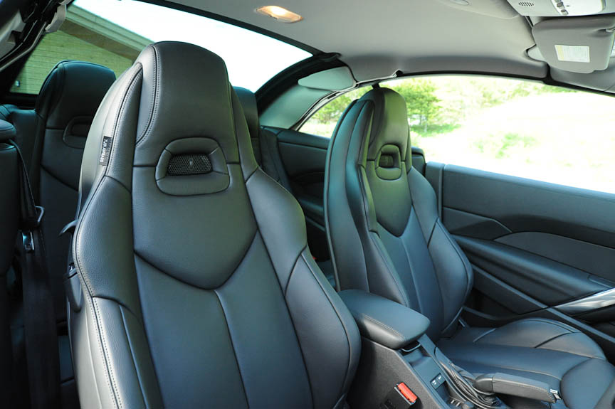 ルーフを閉じたときの室内