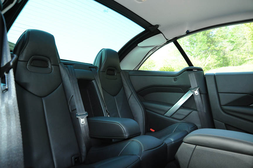 ルーフを閉じたときの室内