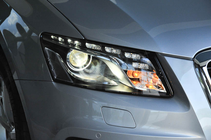 LEDのウイングライトはA4/A5と形状が異なる