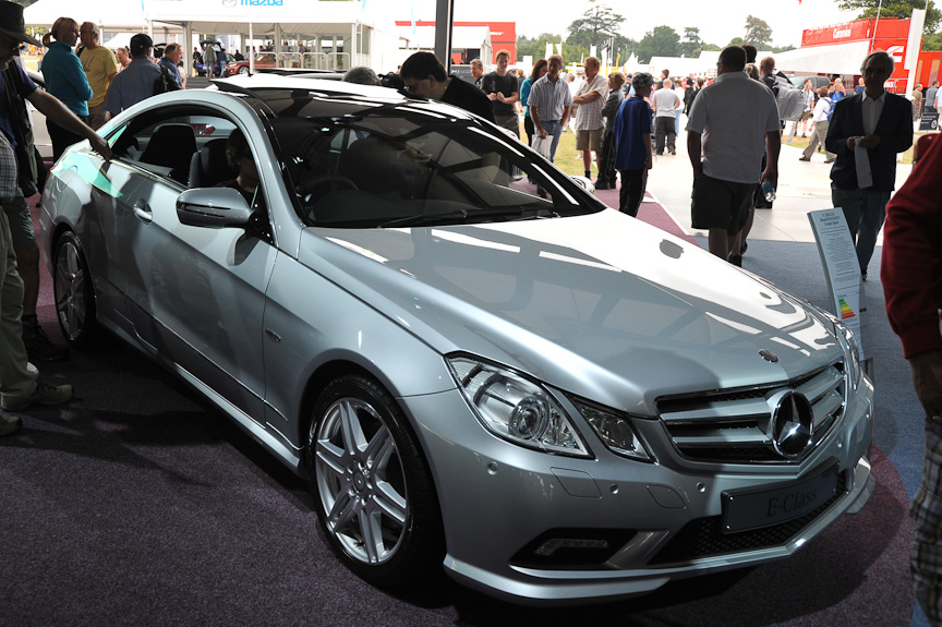 日本では未発売のEクラス・クーペ