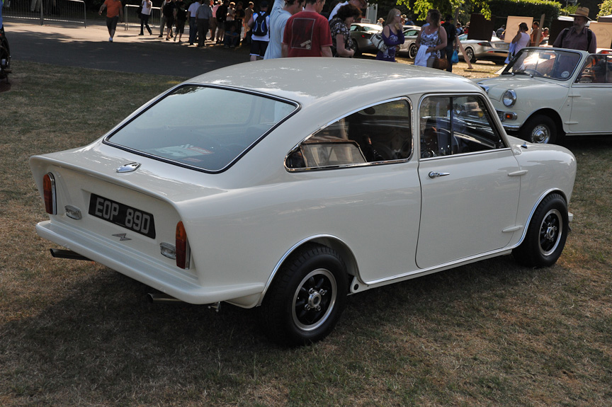 ブロードスピードGT（1965年）<br>ミニベースのスポーツクーペ