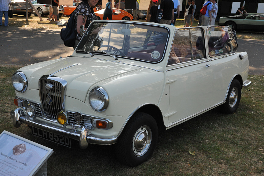 ウーズレイ版のミニ「ホーネット」のコンバーチブル（1966年）