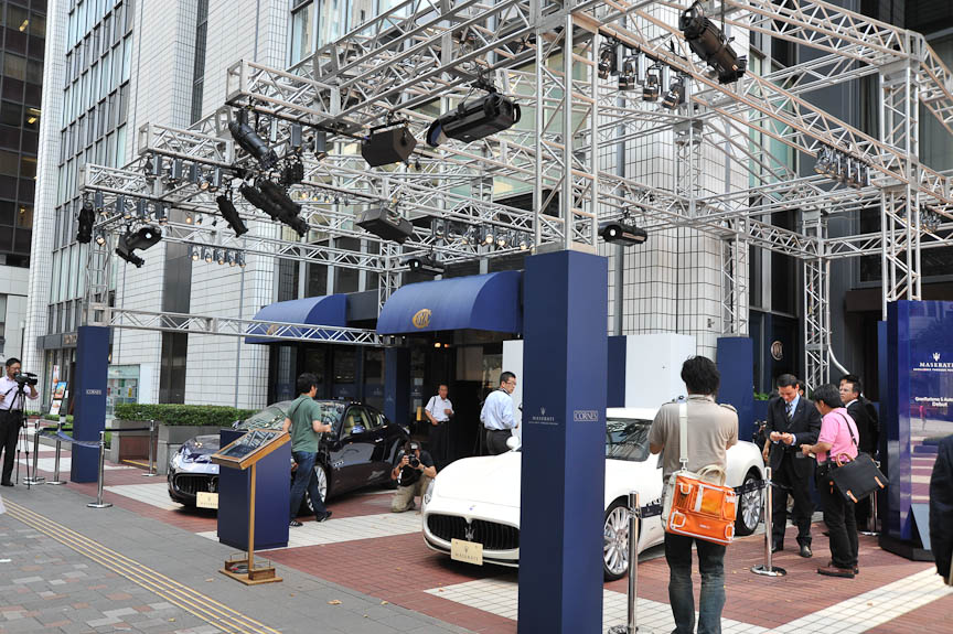 発表会は有楽町のイタリアンレストラン「COVA TOKYO」で行われた。COVAはミラノの老舗レストラン