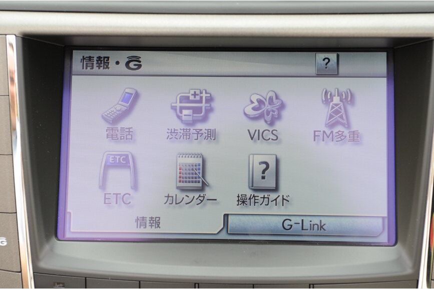 カーナビ画面だけでなく渋滞予測や各種情報表示が可能