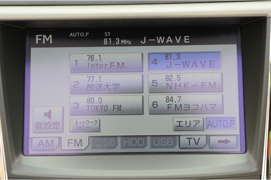 オーディオ・ビデオ機能では12セグの地上デジタル放送に対応する