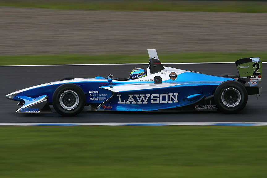 最終ラップで3位に上がったトレルイエ選手