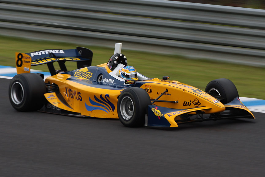 最終ラップで4位に落ちたが、安定した速さを見せた石浦選手