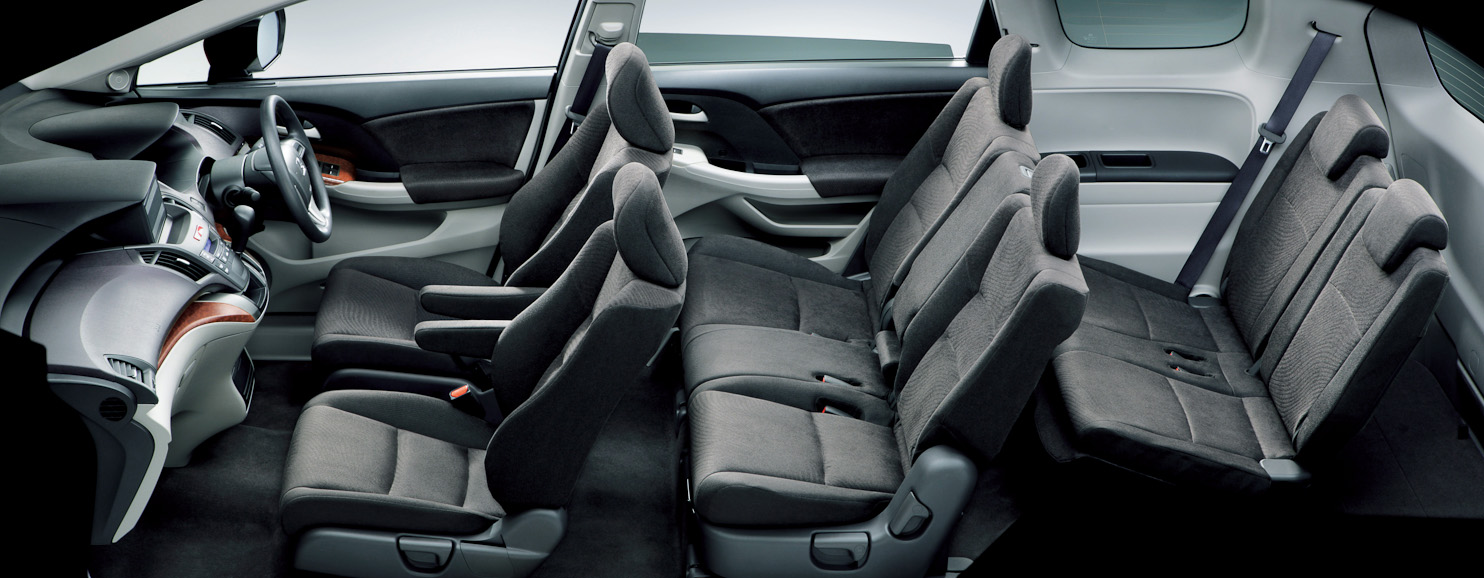 オデッセイ M・ファインスピリット (FF) インテリア (ダークグレー)