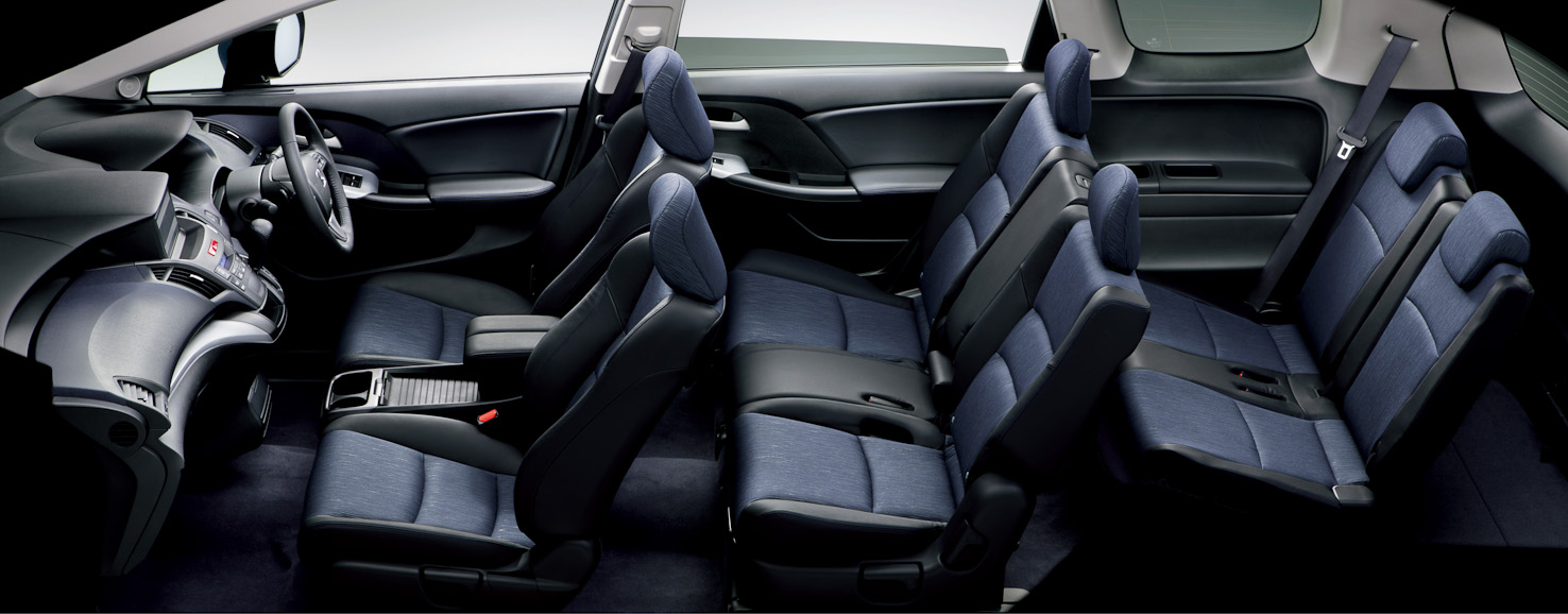 オデッセイ アブソルート (FF) インテリア (ブラック&amp;ブルー)