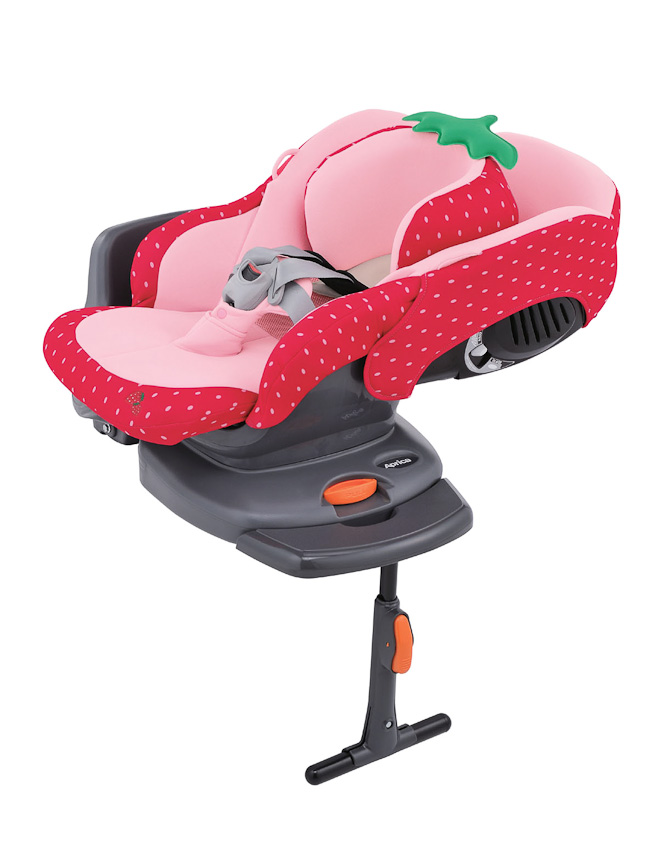 マシュマロフルーツ ジューシーベリー。イチゴがモチーフ。写真はベッド形態