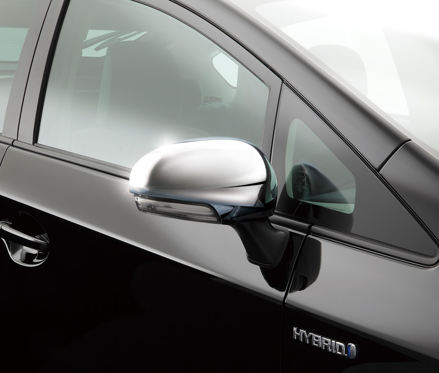 「ミラーカバー（メッキ）」。全グレード適合、1万9950円