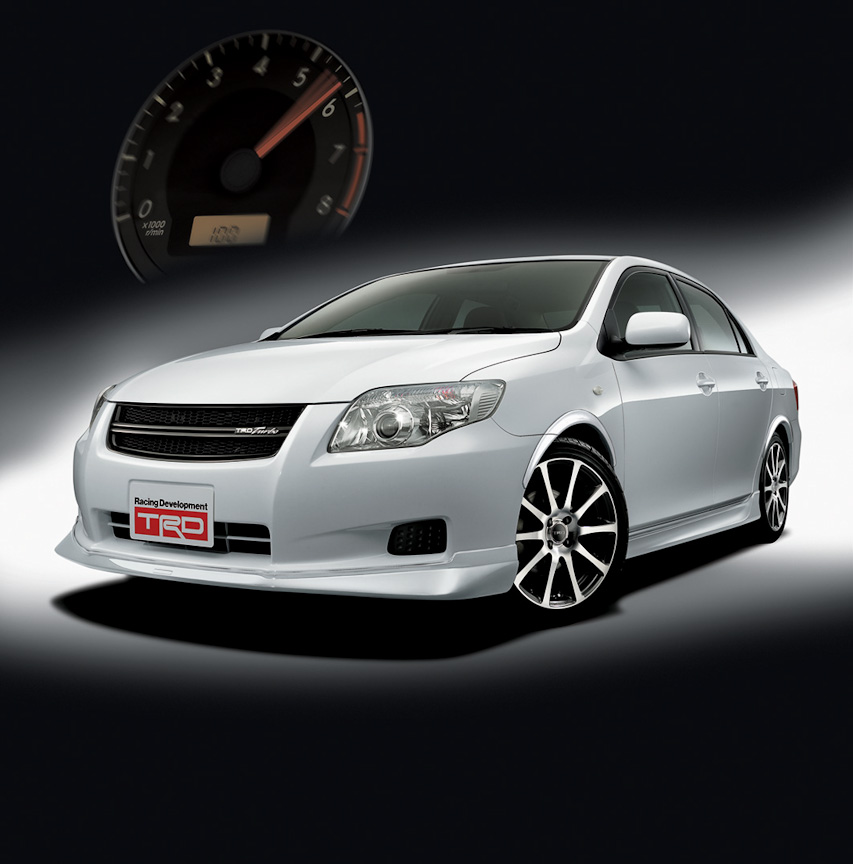 カローラアクシオ“GT”TRD Turbo（写真はオプション装着車）