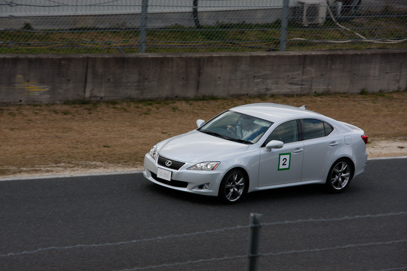 レクサスの各モデルに乗れるチャンス（写真はドライブ王国2009in岡山のもの）