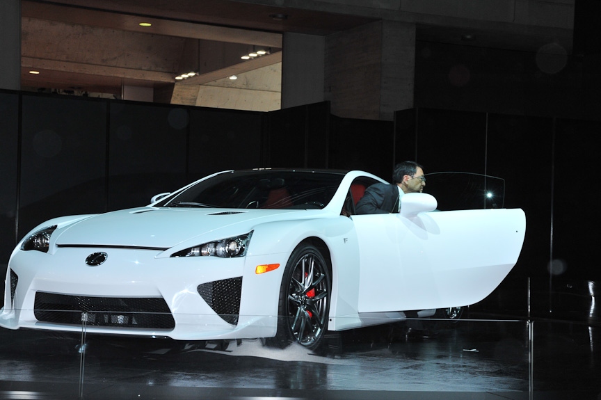 LFAから豊田社長が降り立った